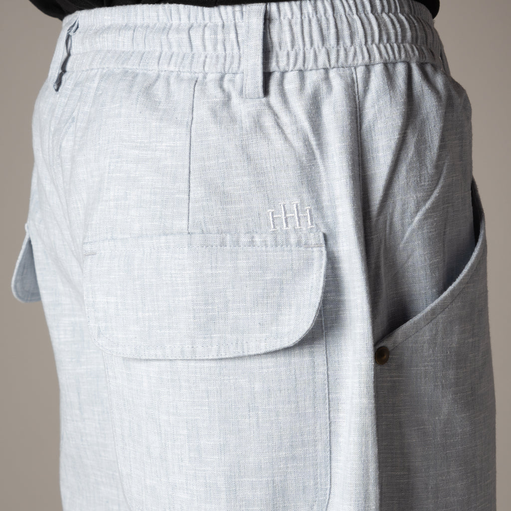 ICE BLUE SOFTMOVE COTTON PANTS