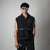 BLACK KNITDRIP UTILITY JACKET
