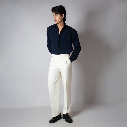 OFF-WHITE D-RING ITALIAN STYLE TROUSER