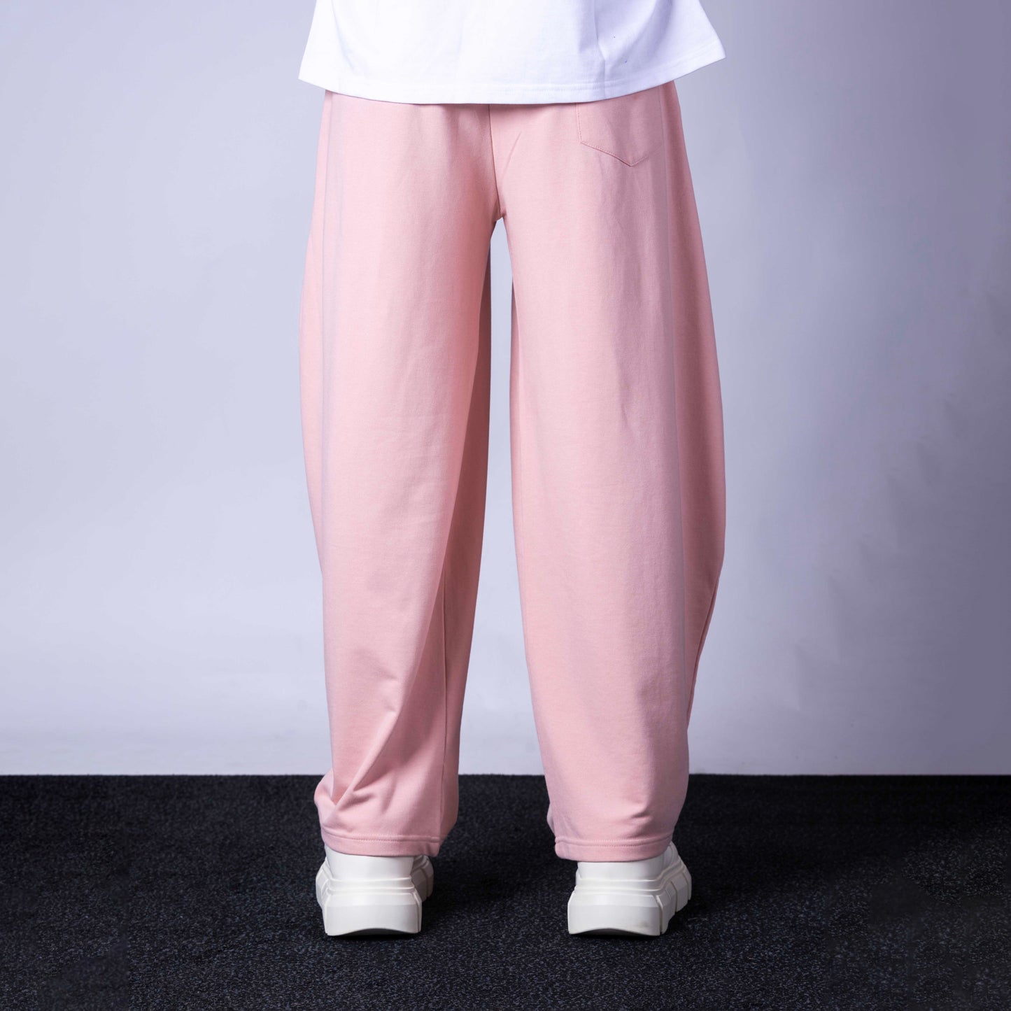 PEACH EXTREME BAGGY BASIC SWEATPANTS