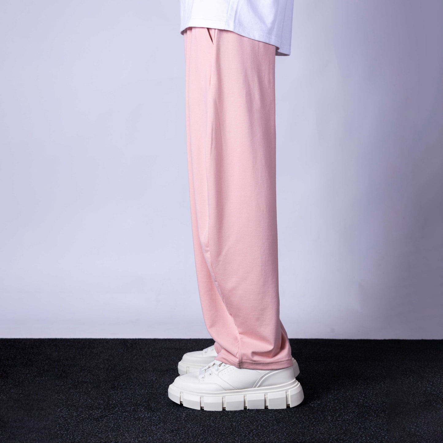 PEACH EXTREME BAGGY BASIC SWEATPANTS