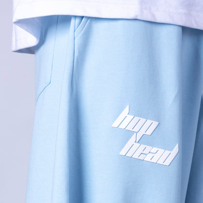 SKY BLUE EXTREME BAGGY BASIC SWEATPANTS