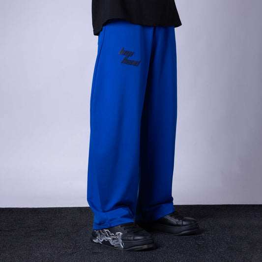 ROYAL BLUE EXTREME BAGGY BASIC SWEATPANTS