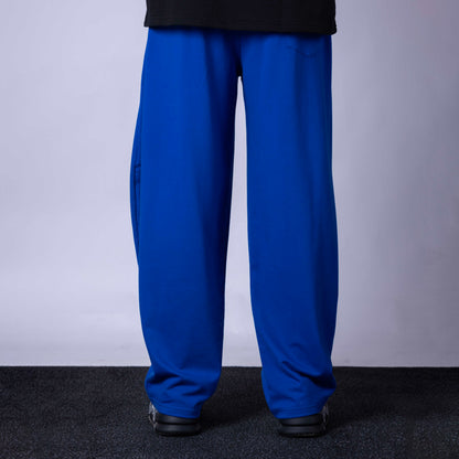 ROYAL BLUE EXTREME BAGGY BASIC SWEATPANTS