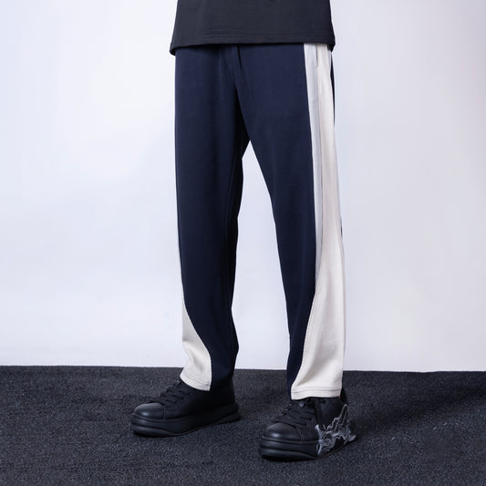 NAVY BLUE TRIO SWEATPANTS