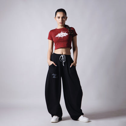 BLOODLINE WEB CROP TOP