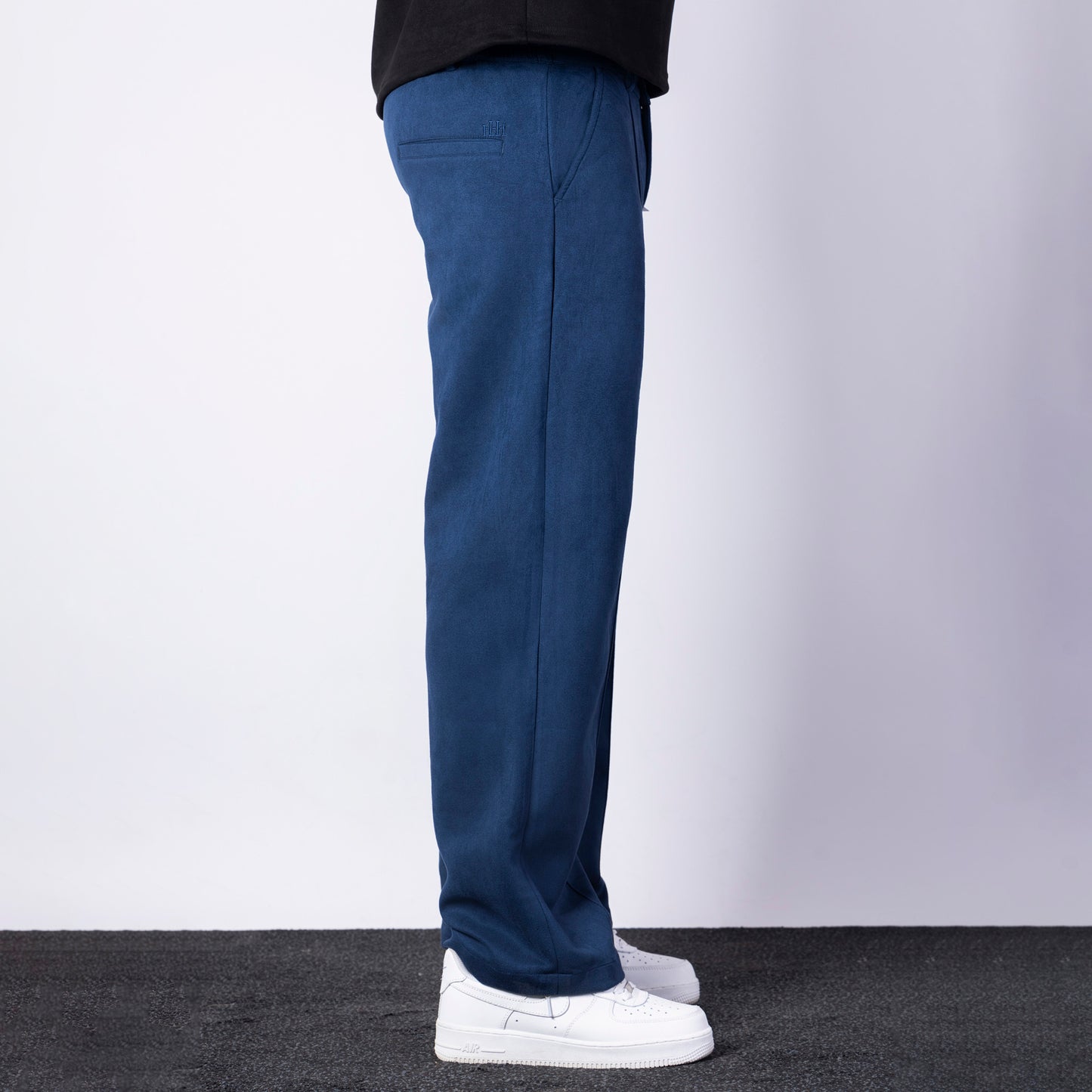 MIDNIGHT BLUE CLASSIC SUEDE PANTS