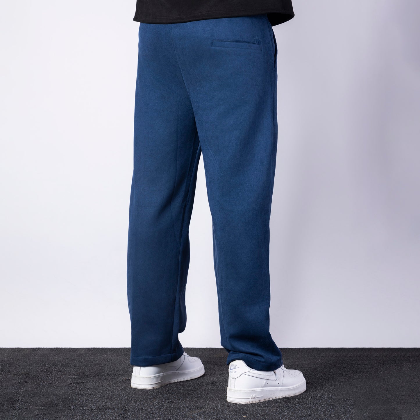 MIDNIGHT BLUE CLASSIC SUEDE PANTS