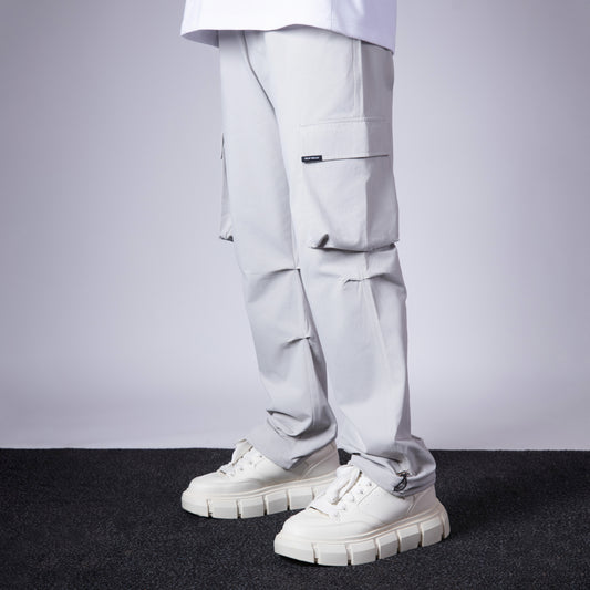 SMOKE GREY CARGO SWEATPANT