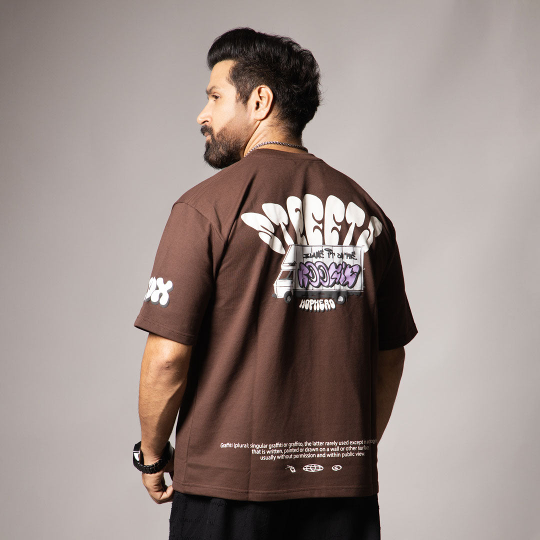 STREETS GRAPHIC T-SHIRT- RDX