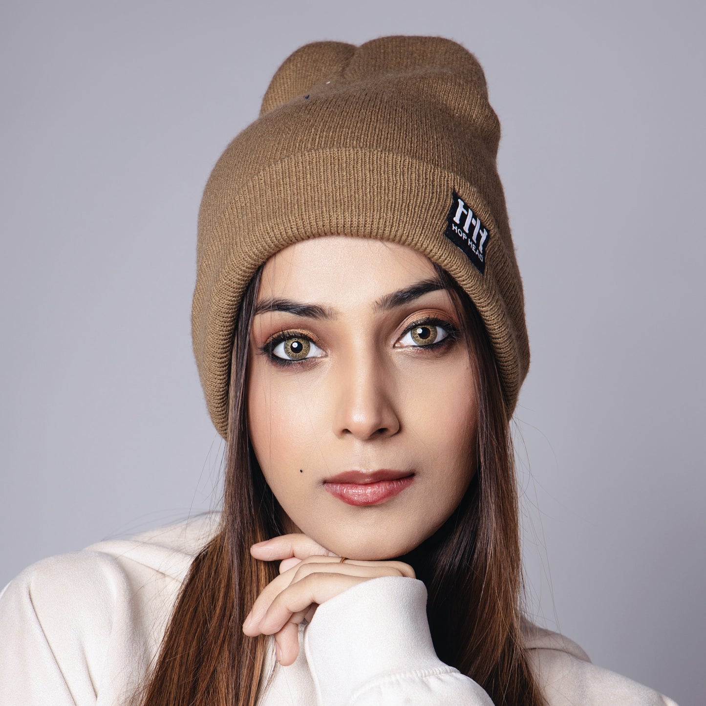 BROWN BEANIE