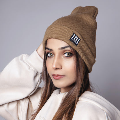 BROWN BEANIE