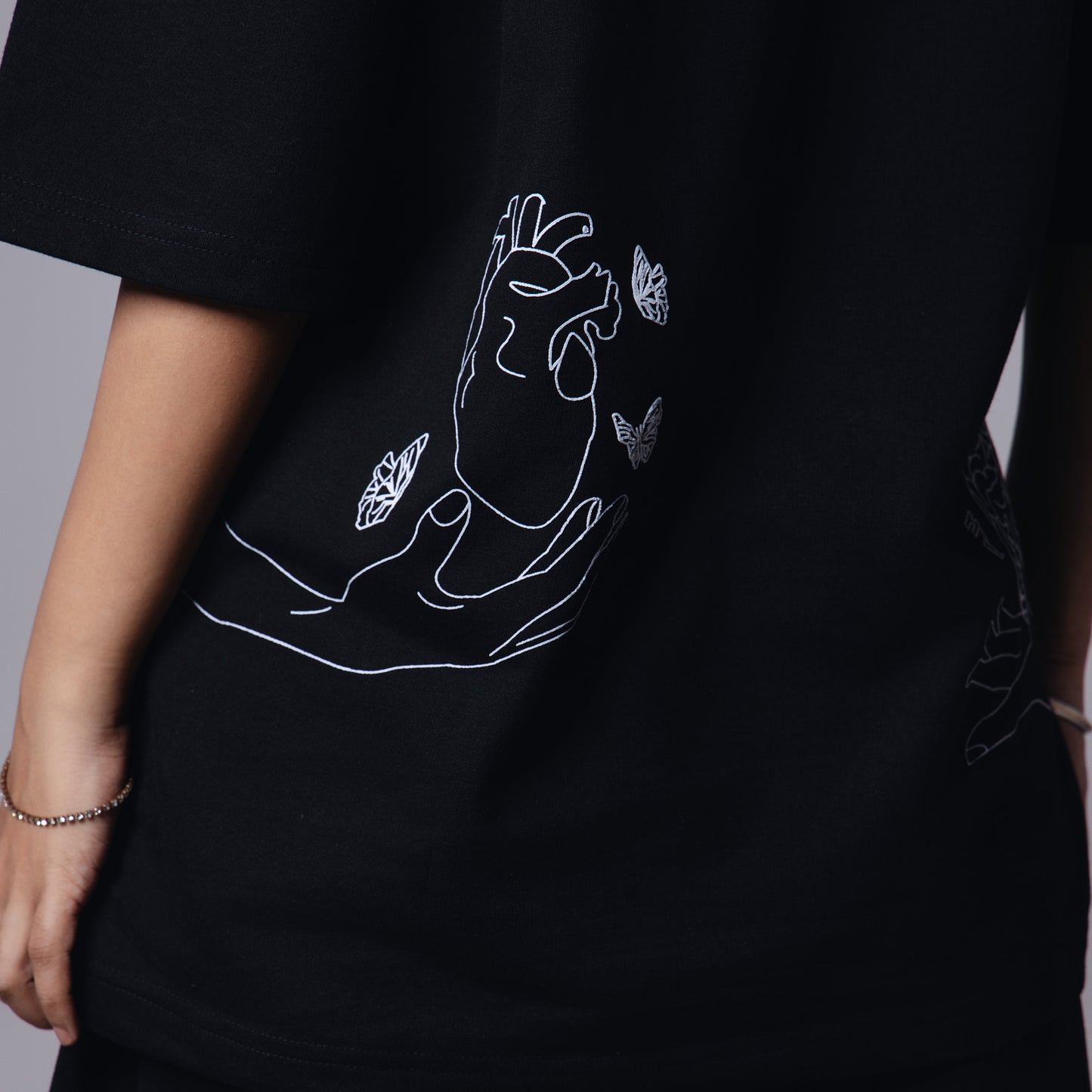 BLACK HEART AND MIND T-SHIRT