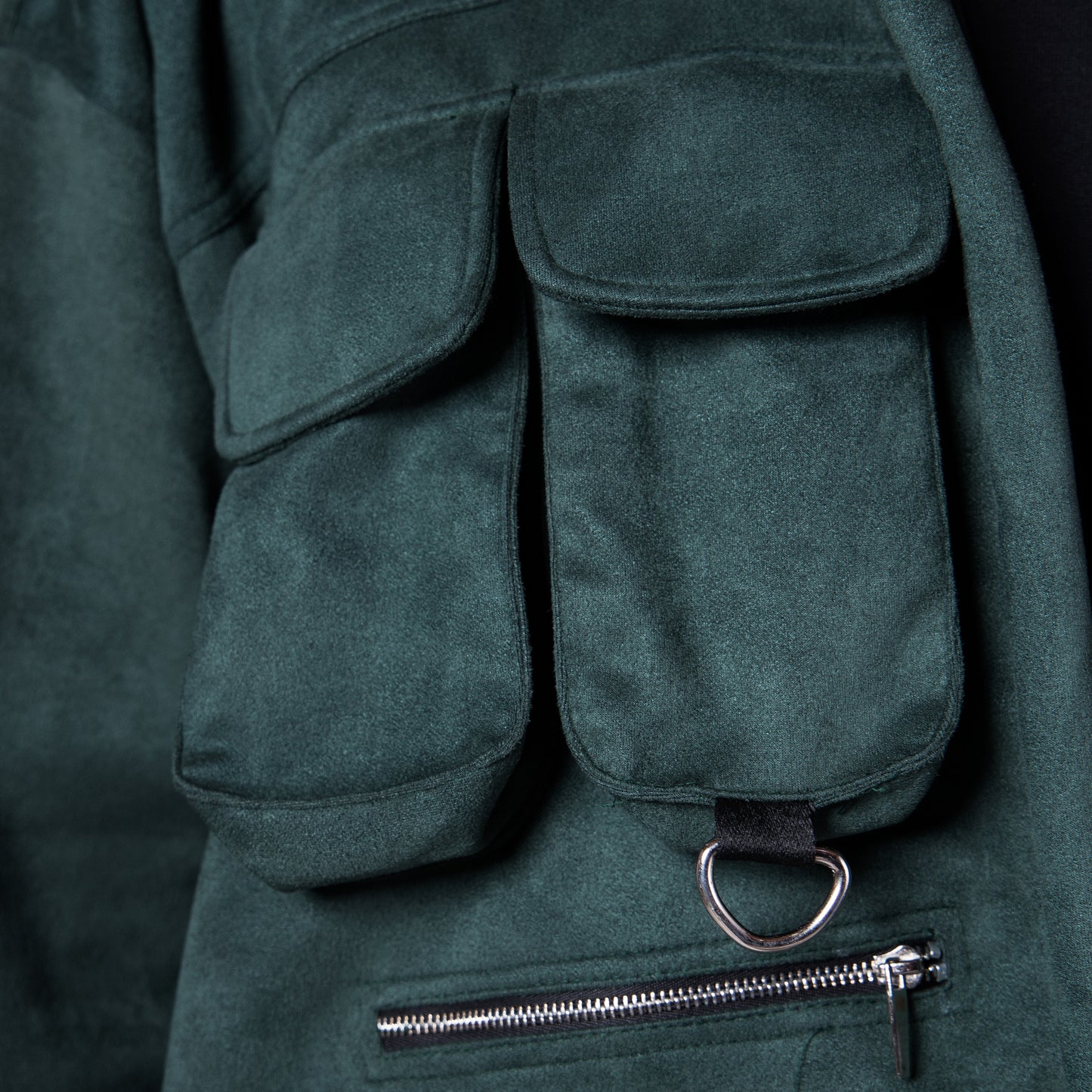 VINEYARD GREEN CROP JACKET