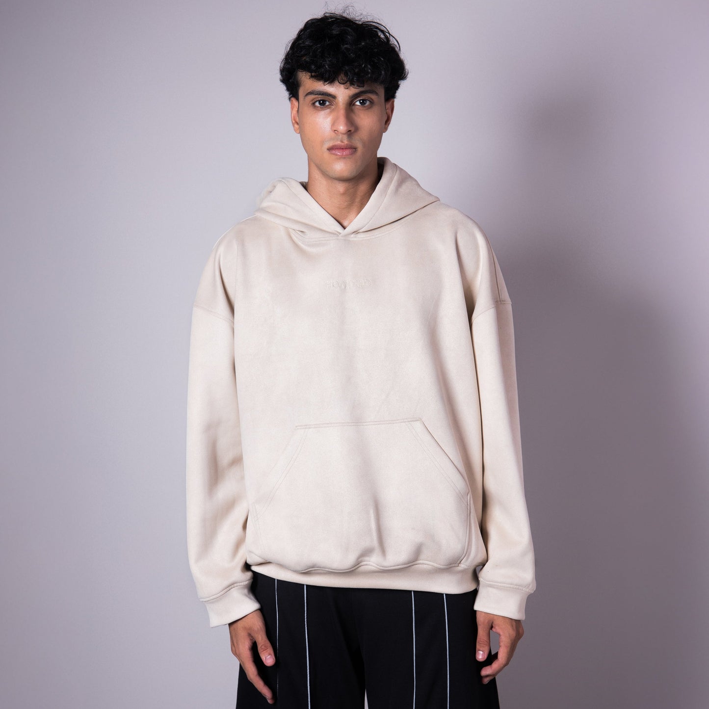 BISQUE SUEDE BLISS HOODIE