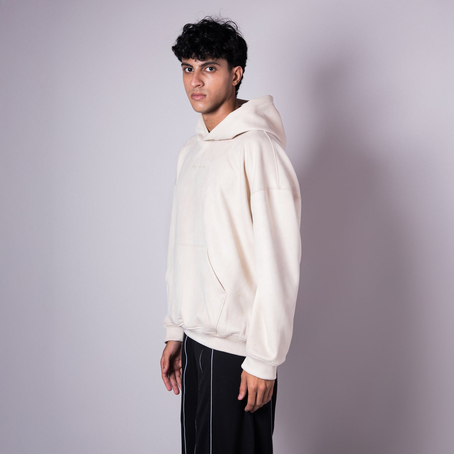 BISQUE SUEDE BLISS HOODIE