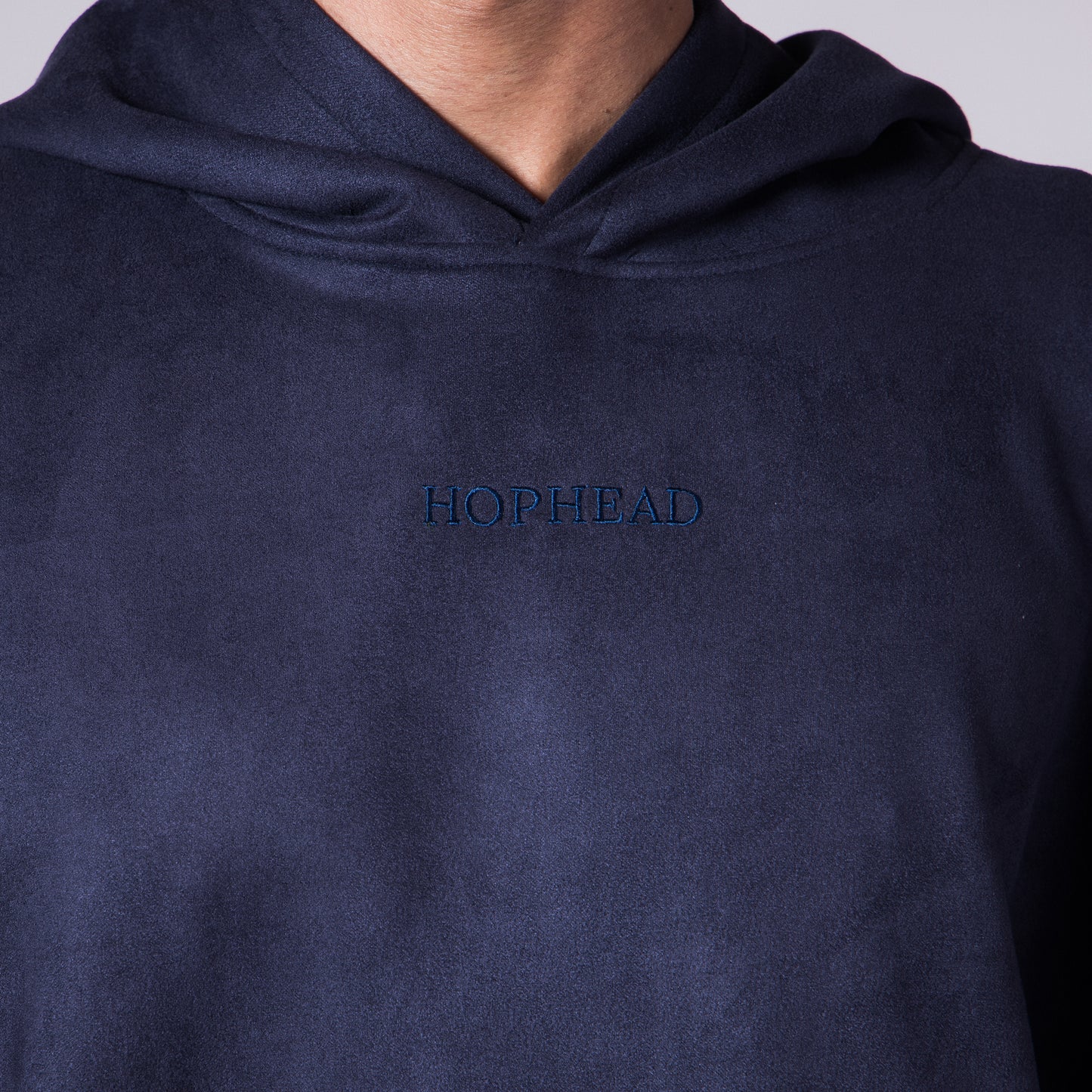 MIDNIGHT BLUE SUEDE BLISS HOODIE