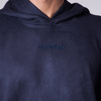 SPACE BLUE SUEDE BLISS HOODIE