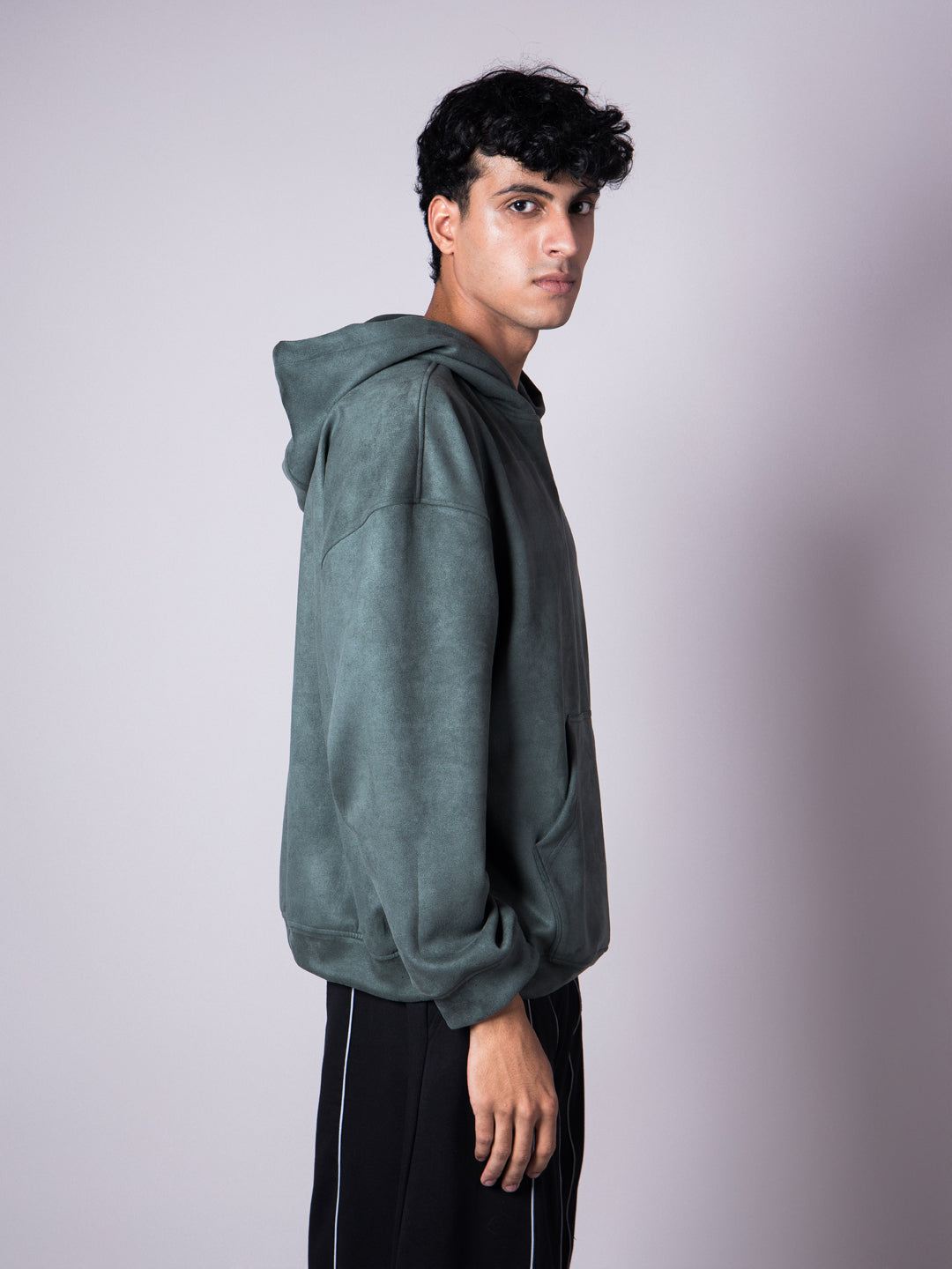 VINEYARD GREEN SUEDE BLISS HOODIE