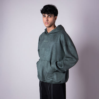 VINEYARD GREEN SUEDE BLISS HOODIE