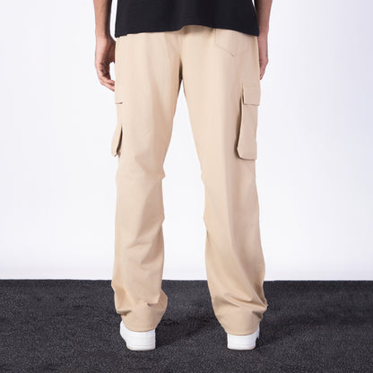 TAUPE BROWN CARGO SWEATPANT