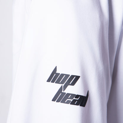 WHITE EXTREME BAGGY BASIC SWEATPANTS