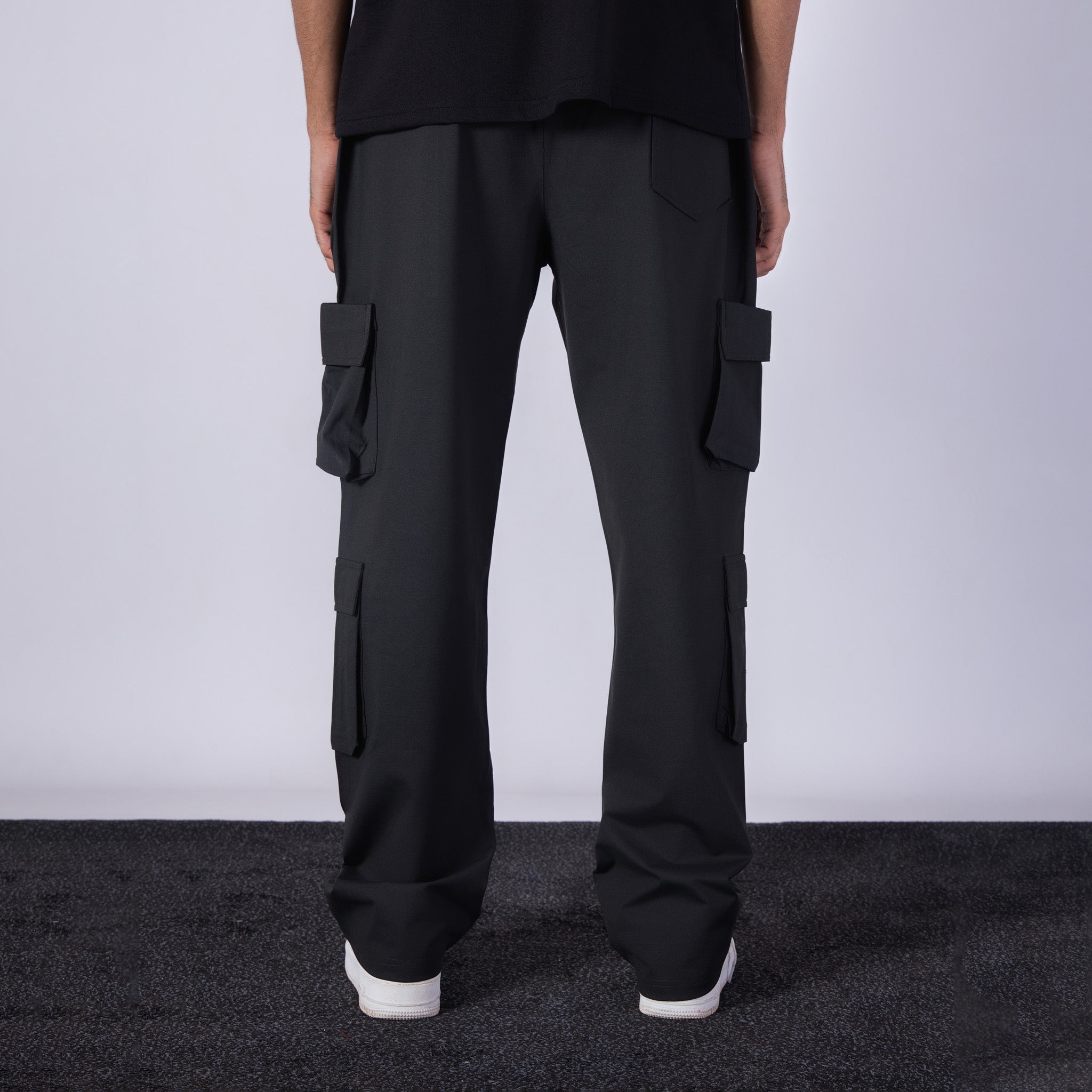 ANCHOR GREY SIDE POCKET STRAIGHT FIT CARGO SWEATPANT - Hophead