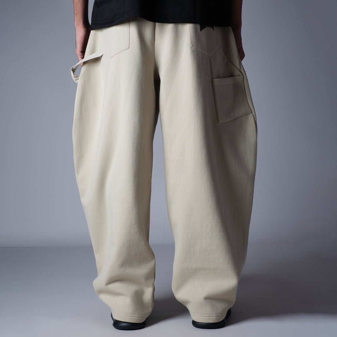 ASH CARPENTER FLEECE BAGGY SWEATPANTS - Hophead
