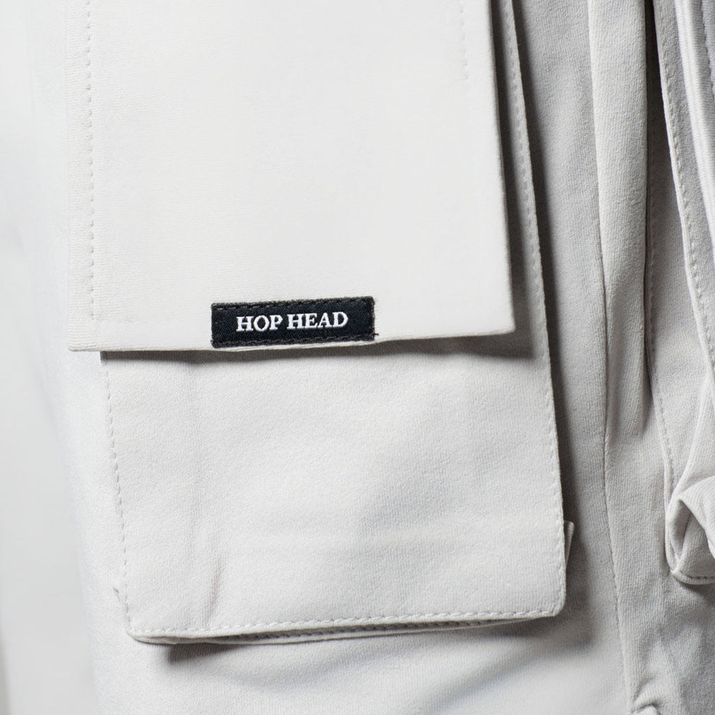 ASH GREY MULTI FLAP SHORTS - Hophead