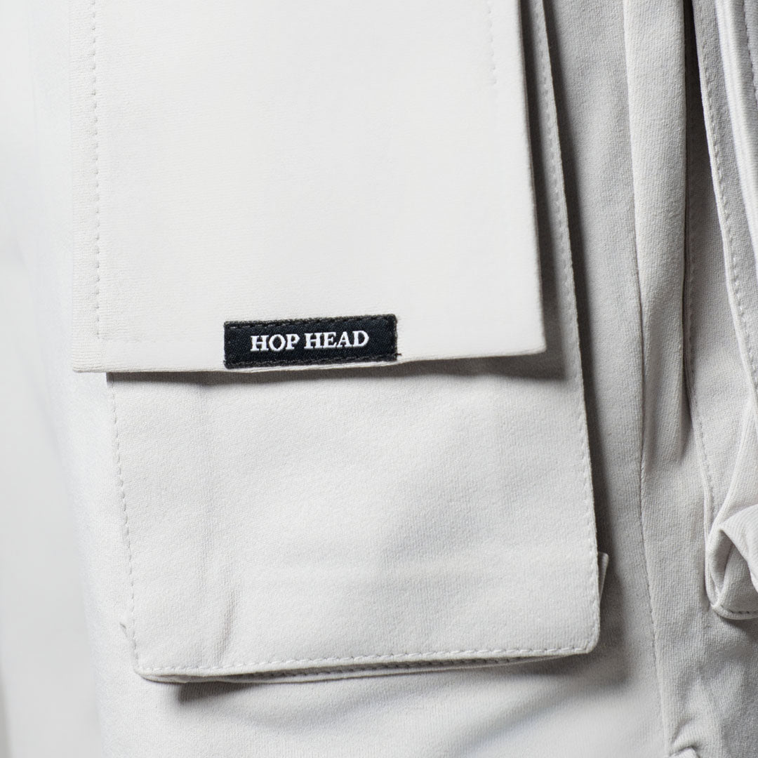 ASH GREY MULTI FLAP SHORTS - Hophead