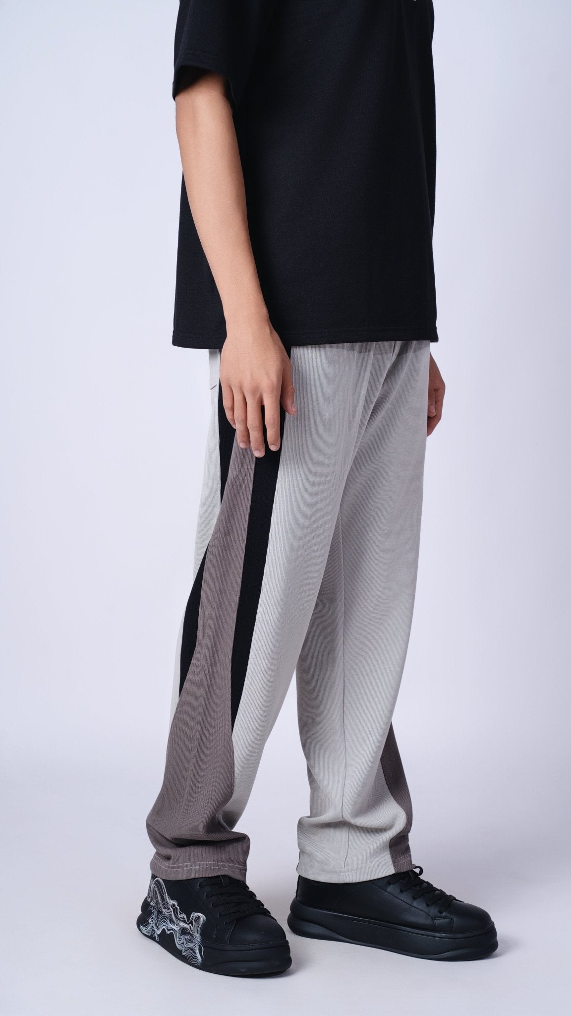 ASH GREY TRIO SWEATPANTS - Hophead