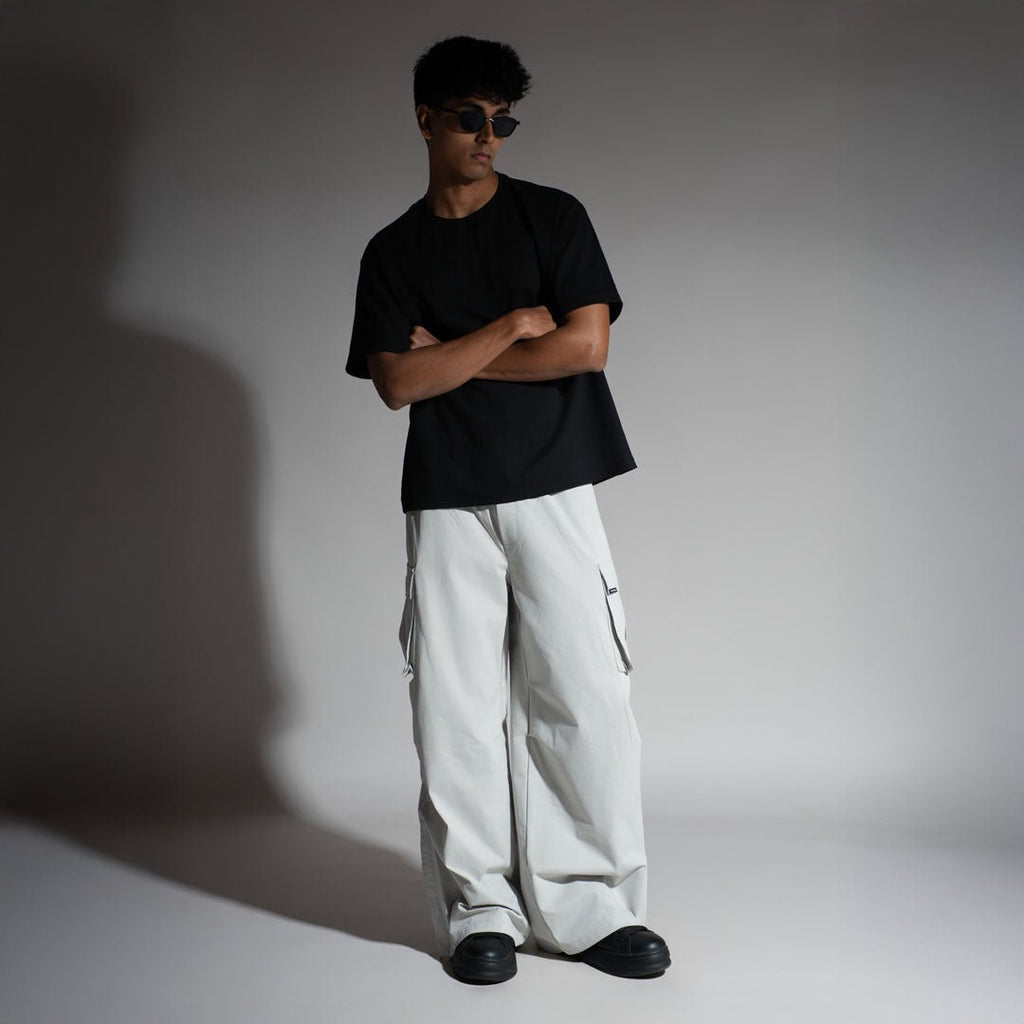 ASH GREY WIDEFLEX CARGO - Hophead