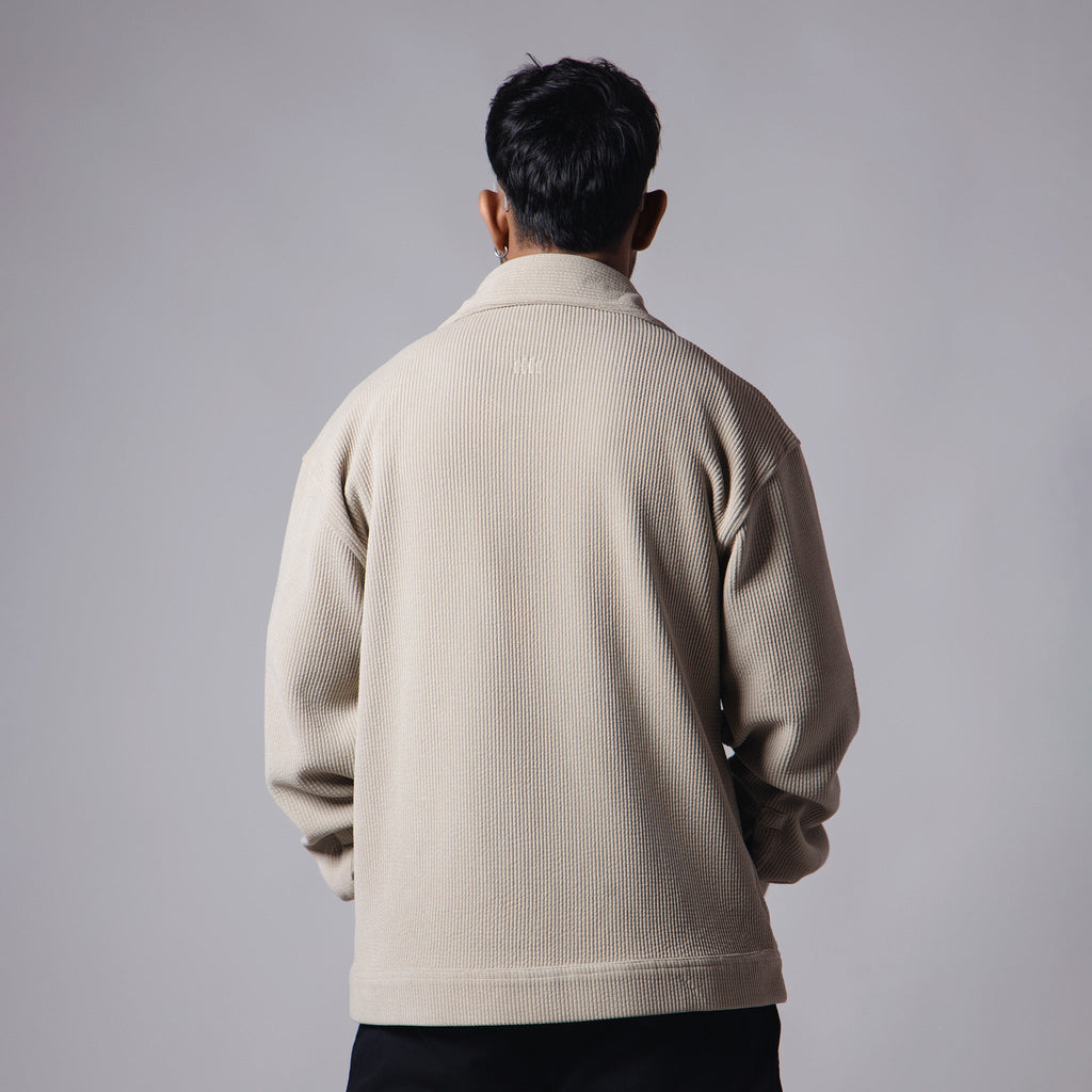 BEIGE CORDUROY SHACKET - Hophead