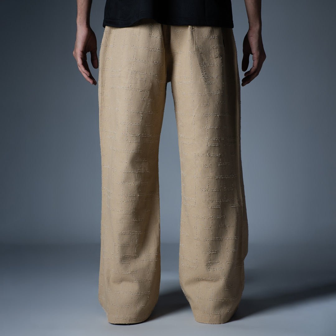 BEIGE ROOFING BOOT CUT DENIM - Hophead