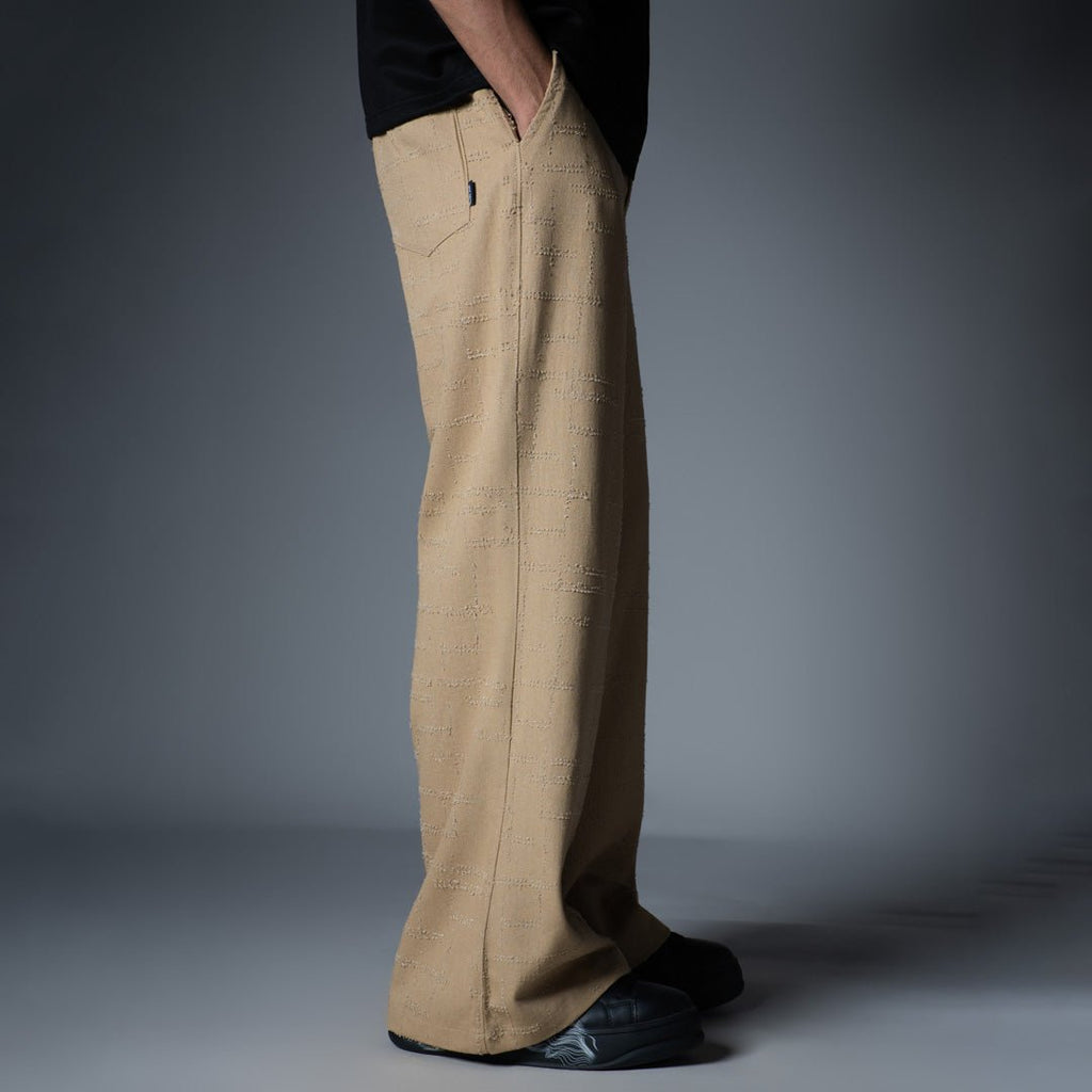 BEIGE ROOFING BOOT CUT DENIM - Hophead