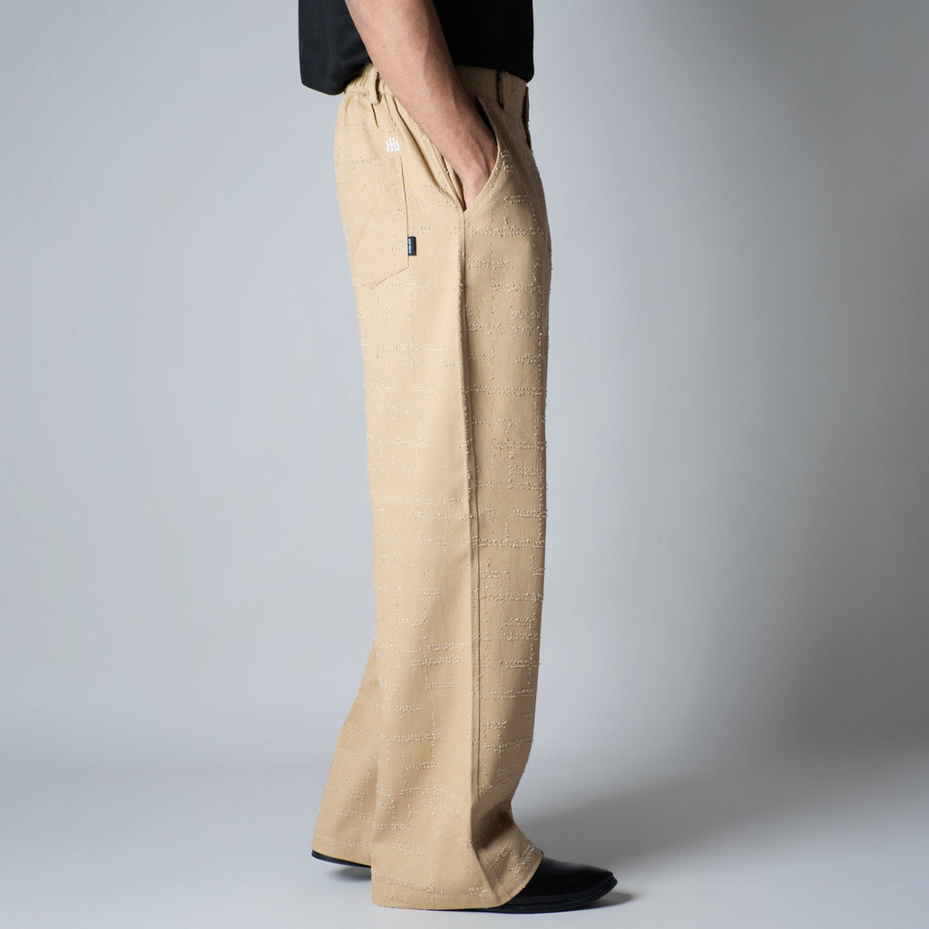 BEIGE ROOFING BOOT CUT DENIM - Hophead