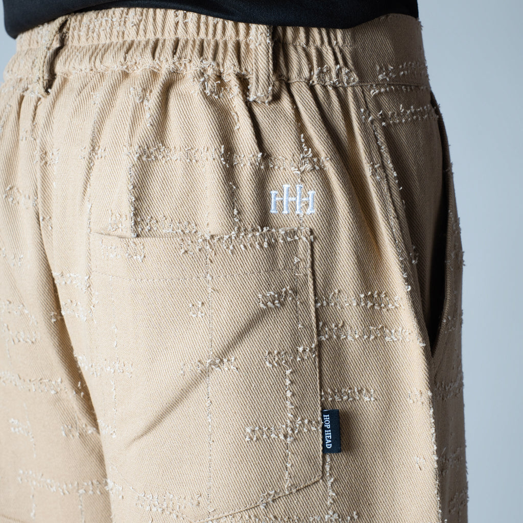 BEIGE ROOFING BOOT CUT DENIM - Hophead
