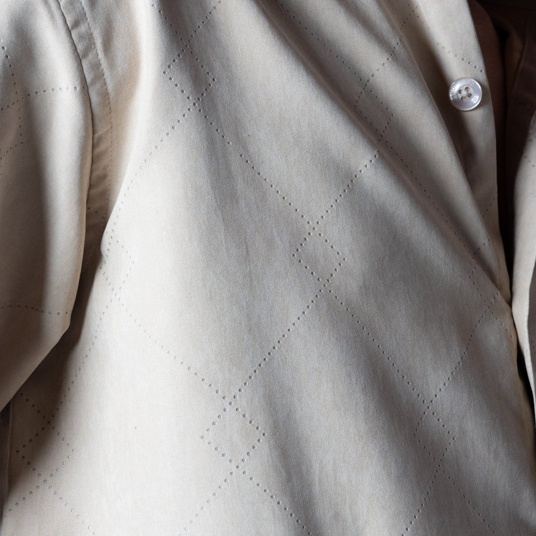 BEIGE SUEDE LASER LUXE SHIRT - Hophead