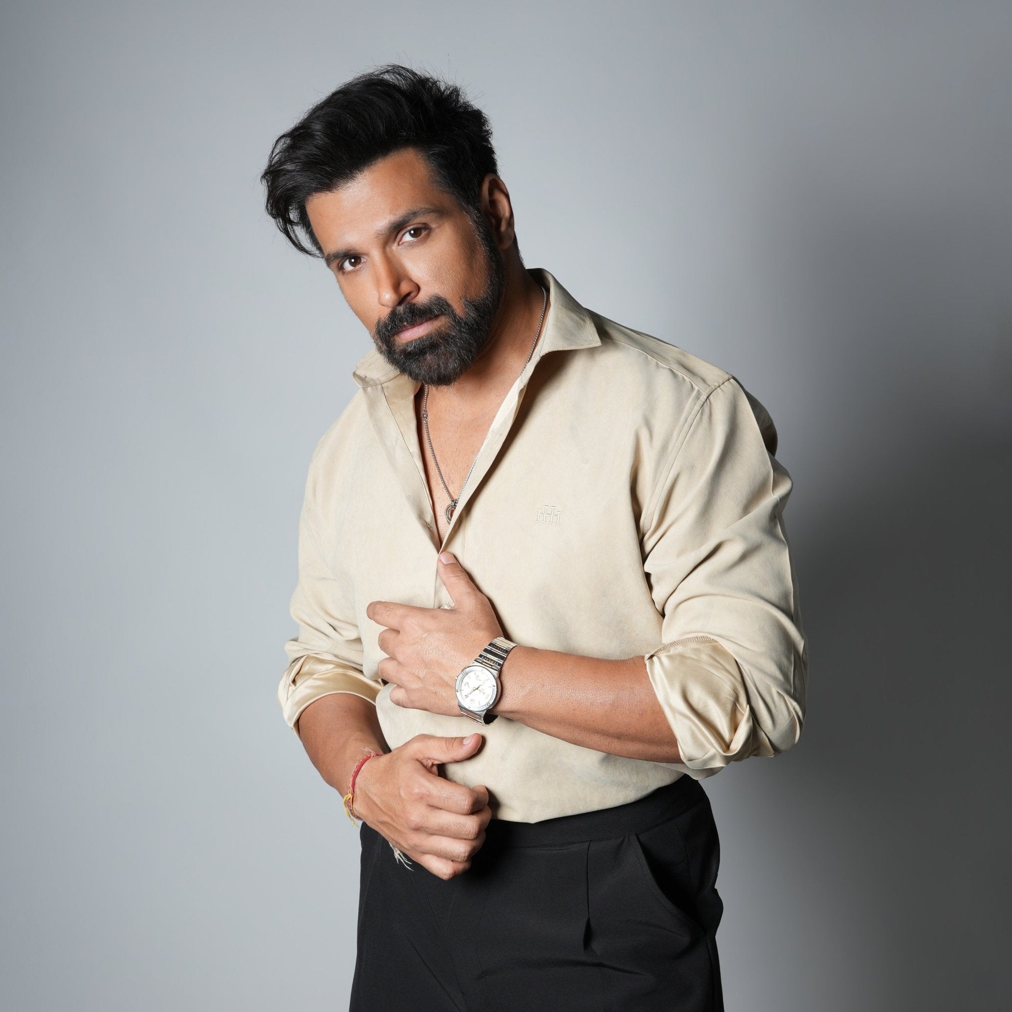 BEIGE SUEDE LASER LUXE SHIRT - Hophead