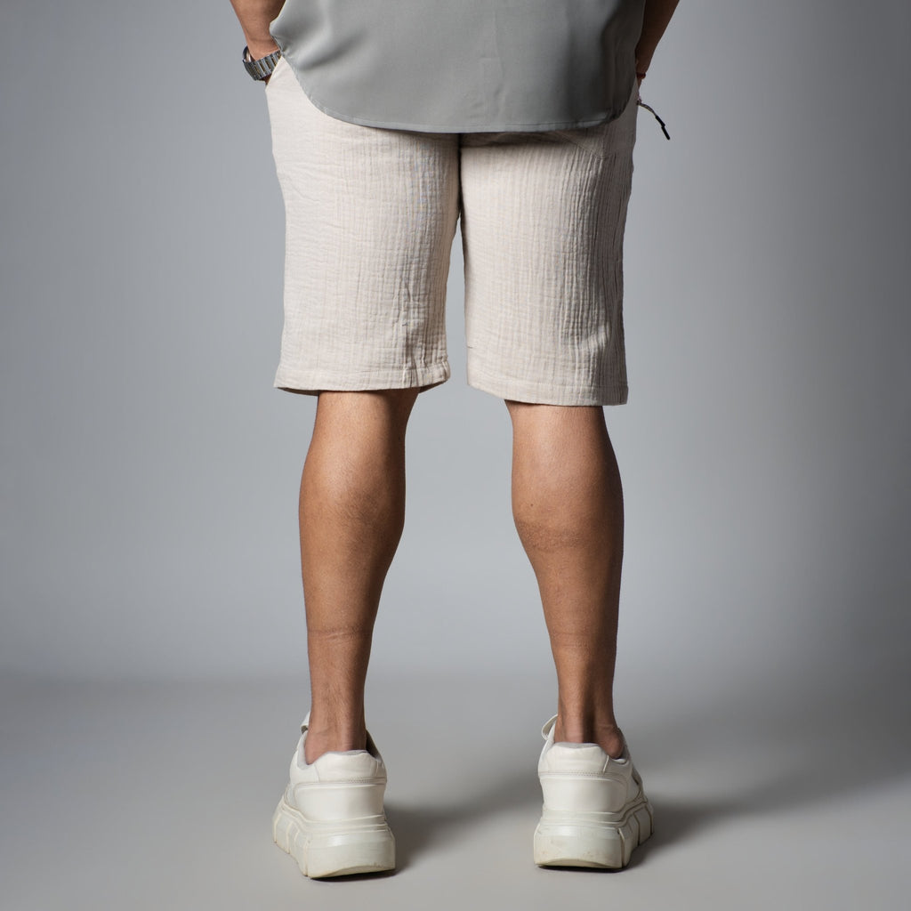 BEIGE URBAN EASE SHORTS - Hophead