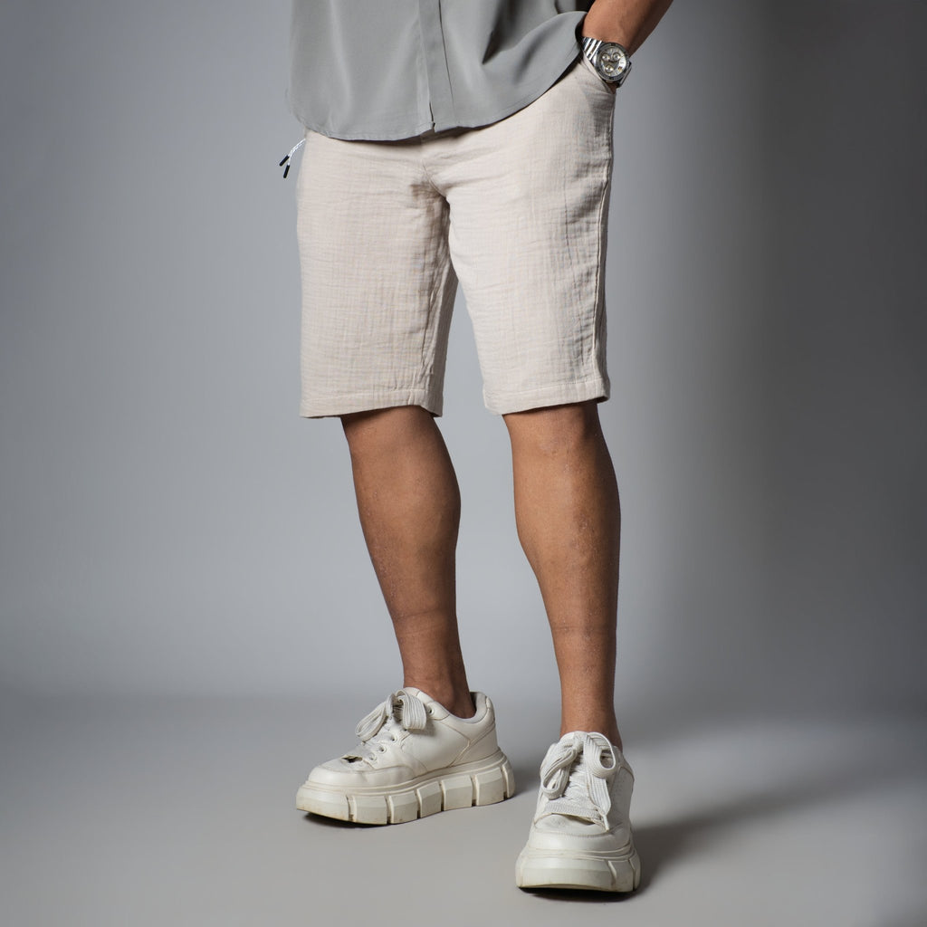 BEIGE URBAN EASE SHORTS - Hophead