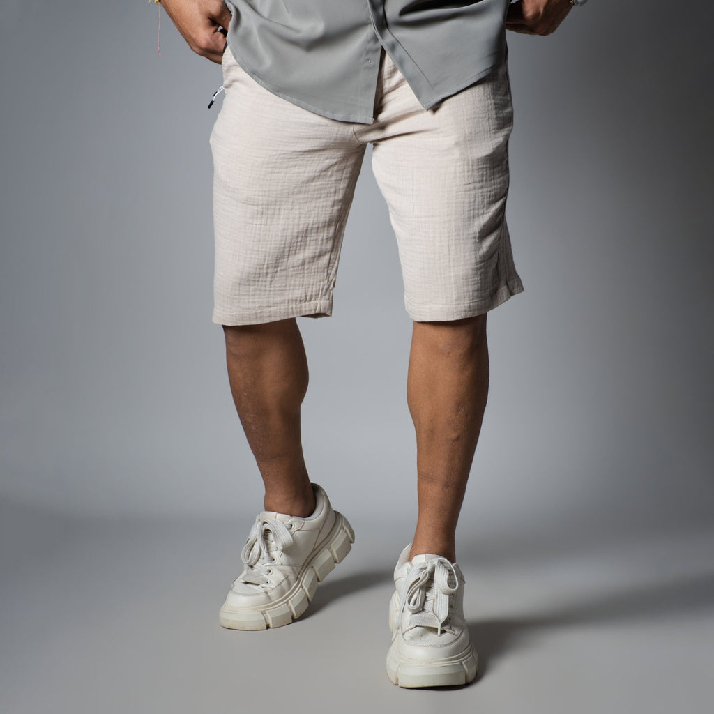 BEIGE URBAN EASE SHORTS - Hophead