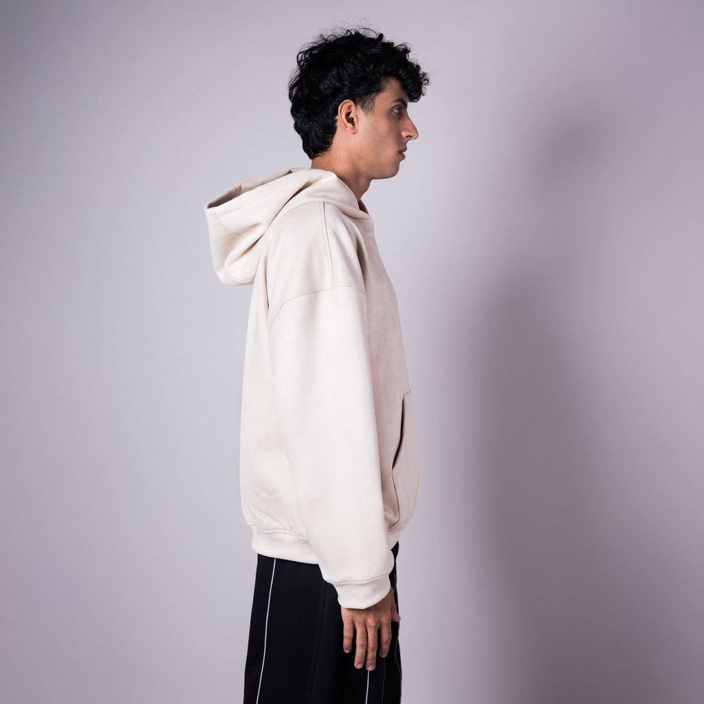 BISQUE SUEDE BLISS HOODIE - Hophead