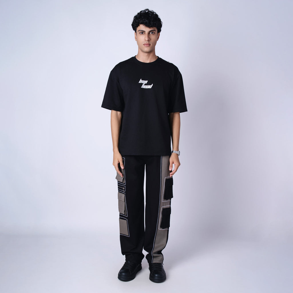 BLACK AND PISTACHIO POCKET CARGO - Hophead