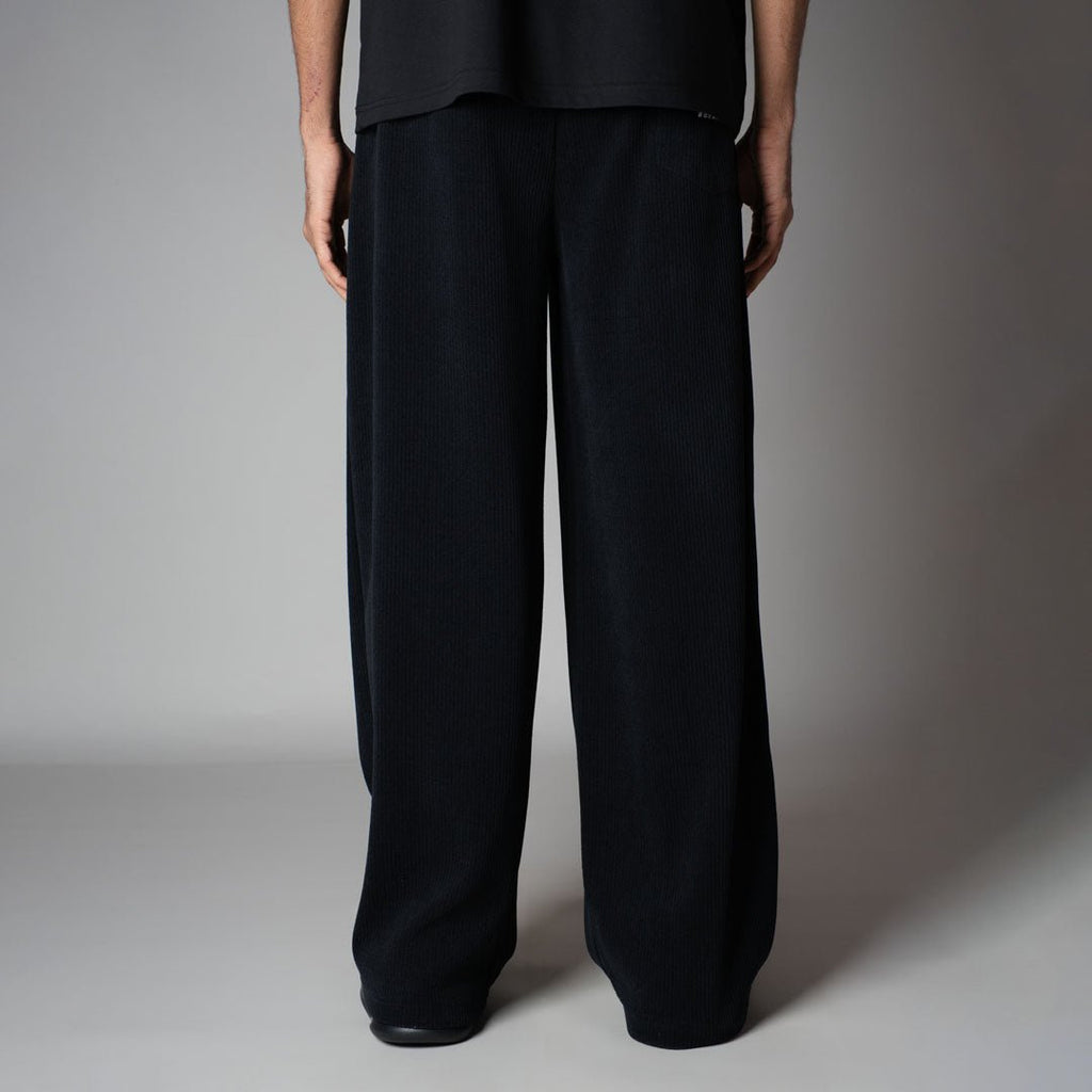 BLACK CORDRIP SWEATPANTS - Hophead