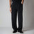 BLACK CROSS PLEAT TROUSER