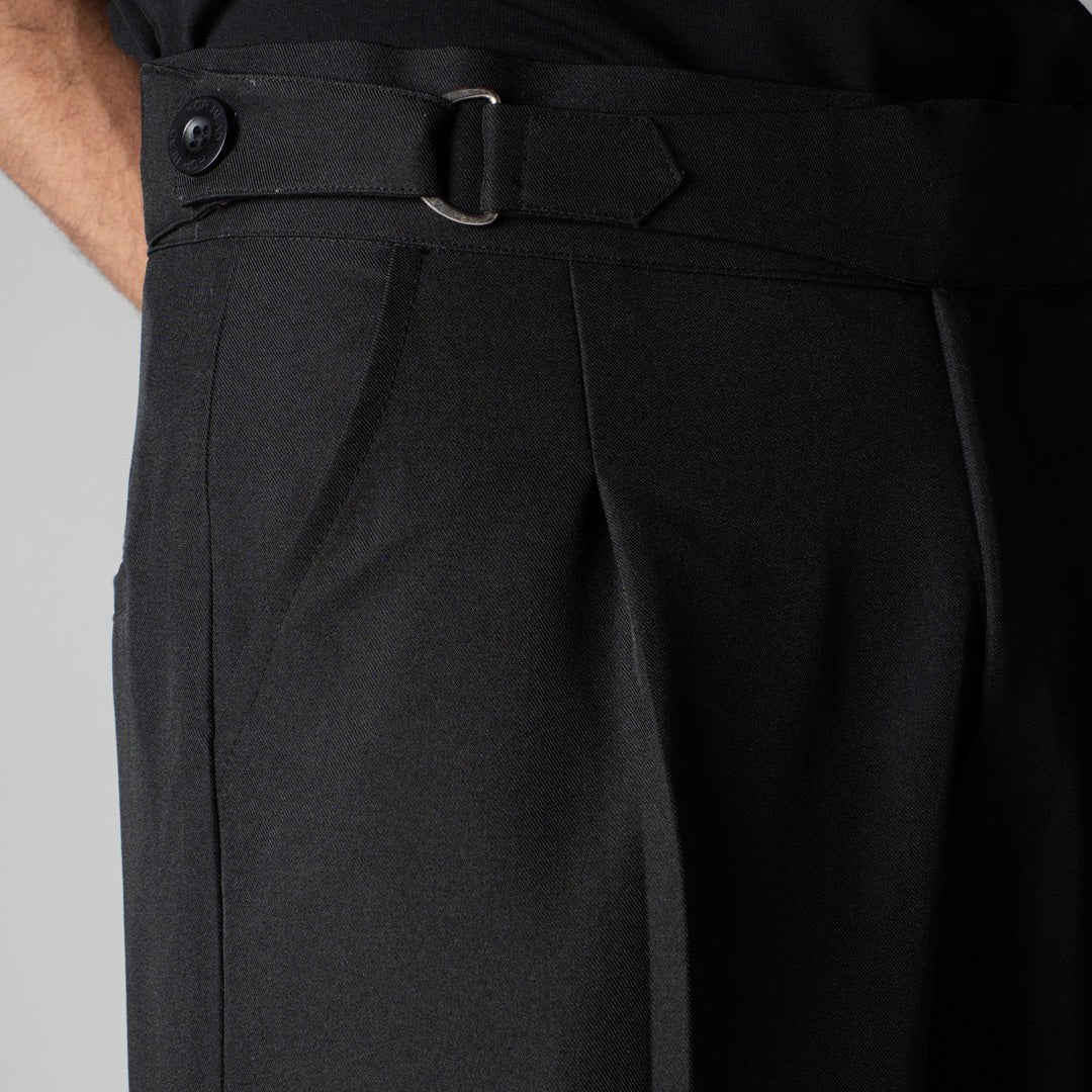 BLACK D - RING ITALIAN STYLE TROUSER - Hophead