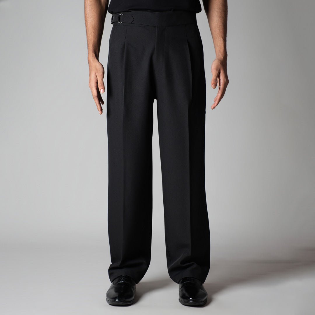 BLACK D - RING ITALIAN STYLE TROUSER - Hophead