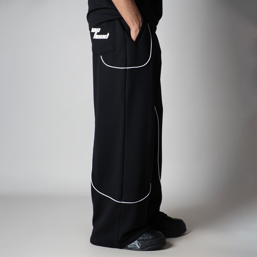 BLACK DAILY RUN SWEATPANT - Hophead