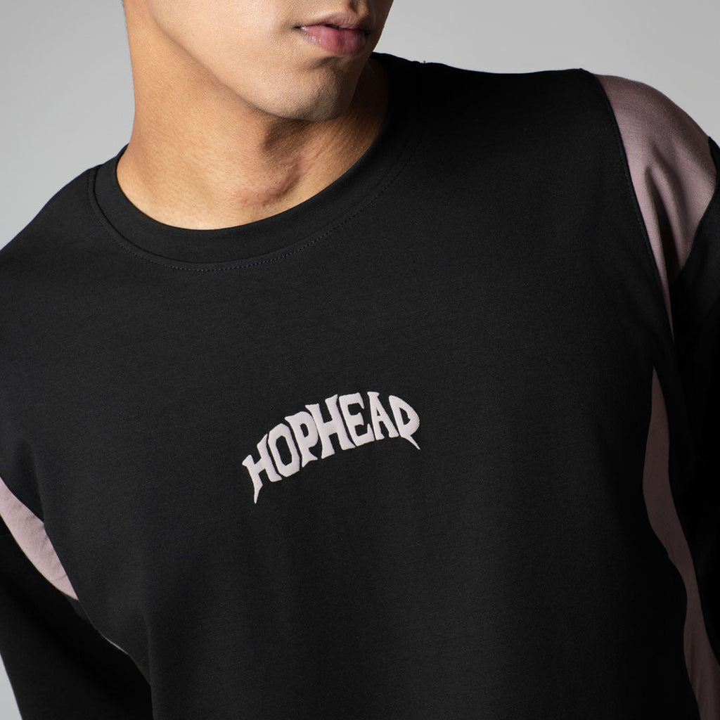 BLACK EDGEPANEL T - SHIRT - Hophead